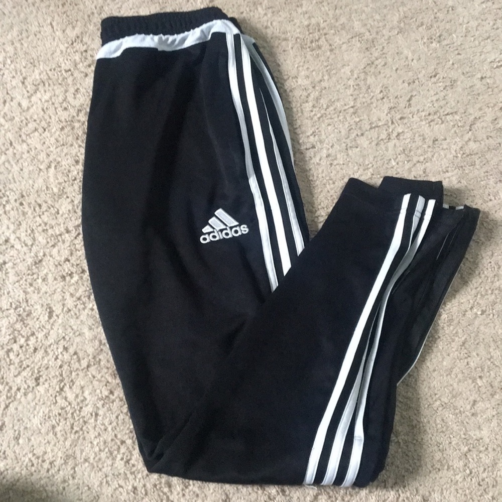 Adidas stripped jogger sweatpants